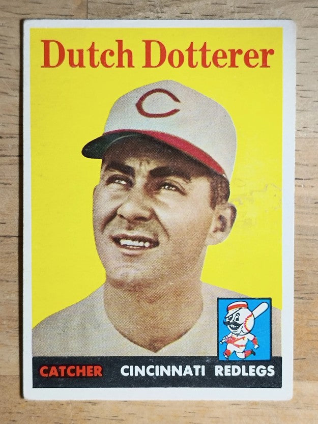 1958 Topps #396 Dutch Dotterer RC (POOR)