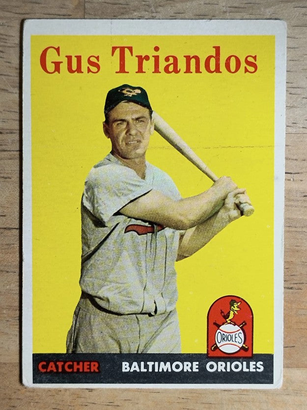 1958 Topps #429 Gus Triandos (VG)