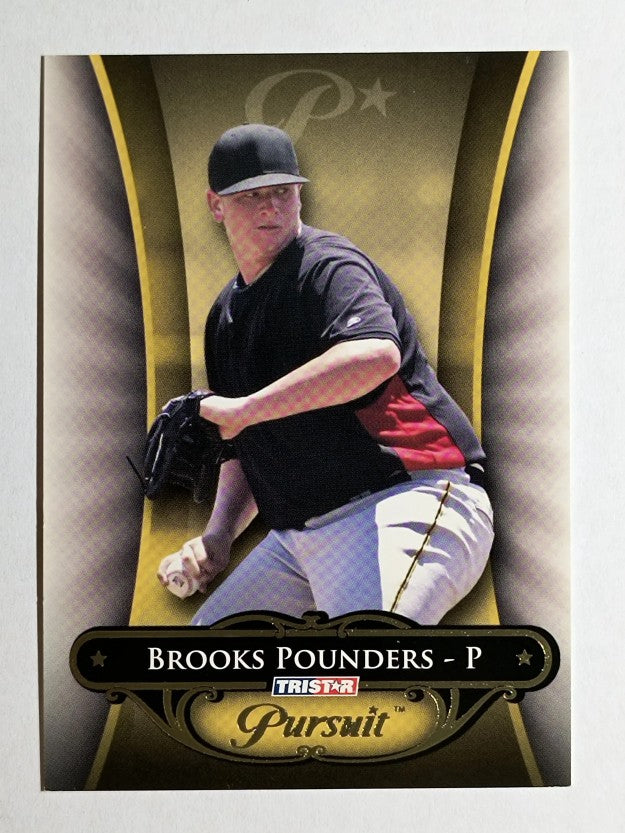 2010 TRISTAR Pursuit Gold #21 Brooks Pounders