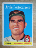 1958 Topps #465 Arnie Portocarrero (GOOD)