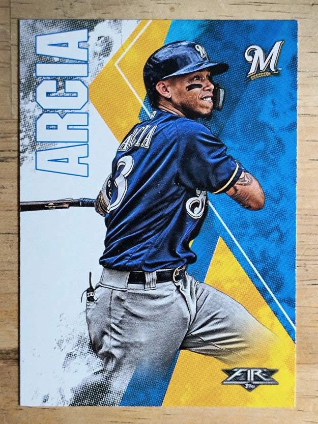 2019 Topps Fire #5 Orlando Arcia