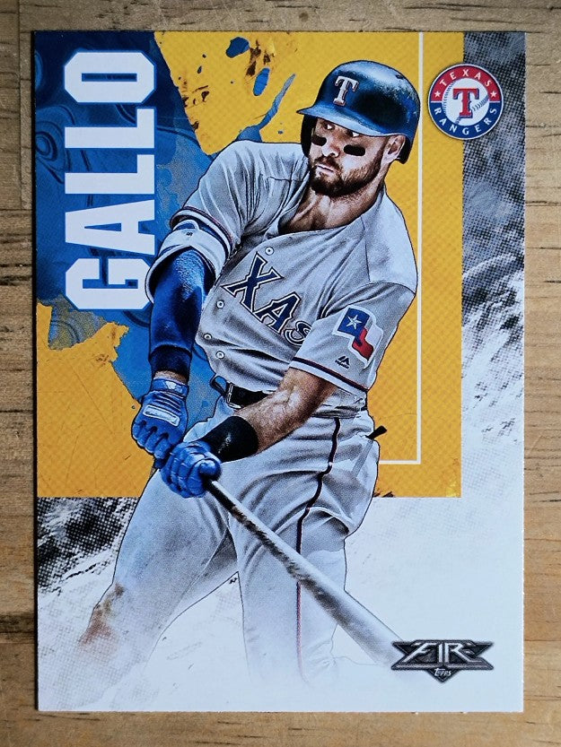 2019 Topps Fire #140 Joey Gallo