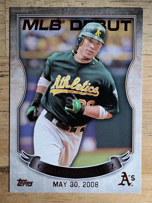 2016 Topps MLB Debut Bronze #MLBD2-35 Carlos Gonzalez