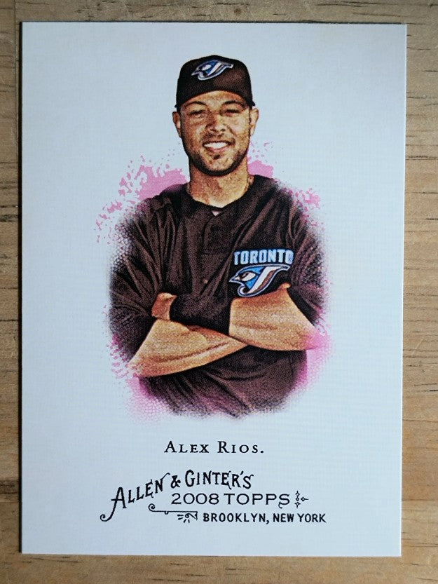 2008 Topps Allen and Ginter #115 Alex Rios