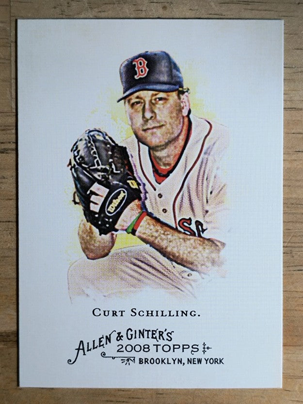 2008 Topps Allen and Ginter #113 Curt Schilling