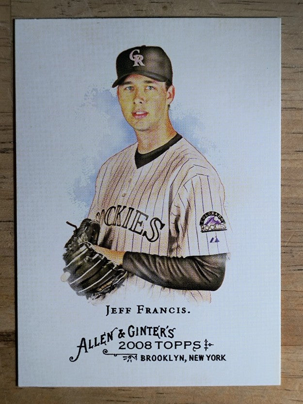 2008 Topps Allen and Ginter #97 Jeff Francis