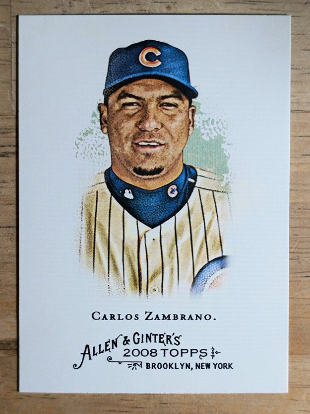 2008 Topps Allen and Ginter #96 Carlos Zambrano