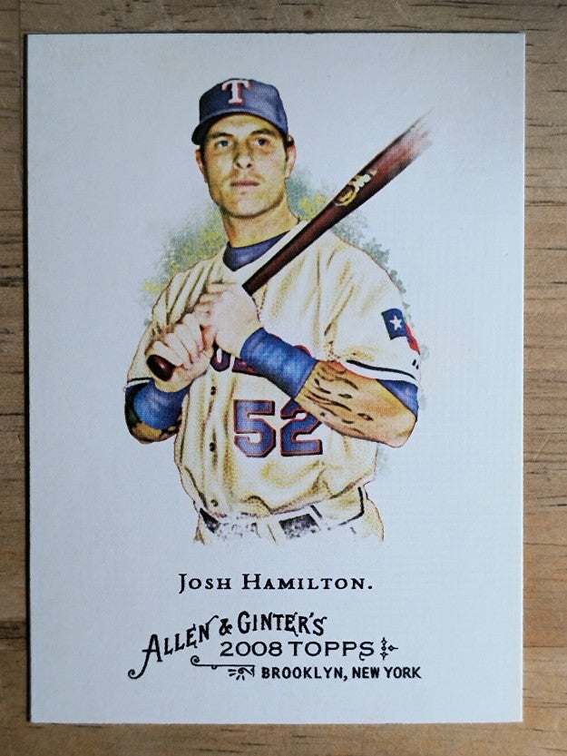 2008 Topps Allen and Ginter #211 Josh Hamilton