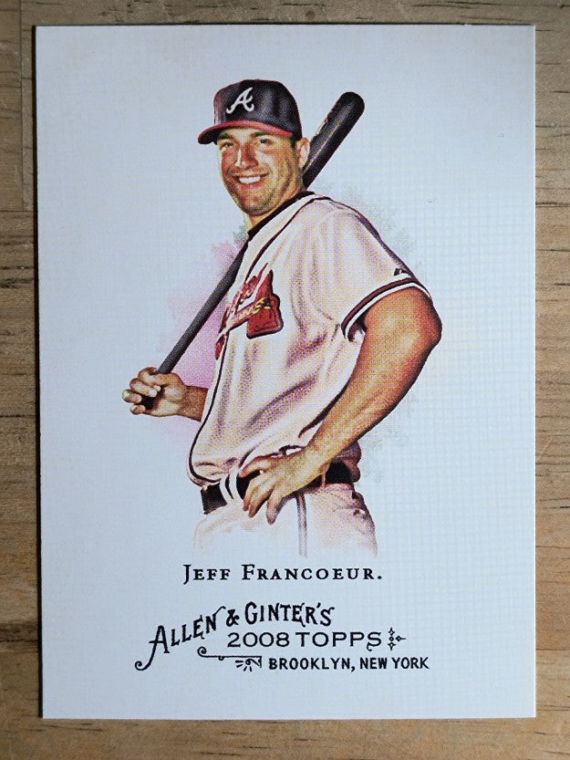 2008 Topps Allen and Ginter #206 Jeff Francoeur