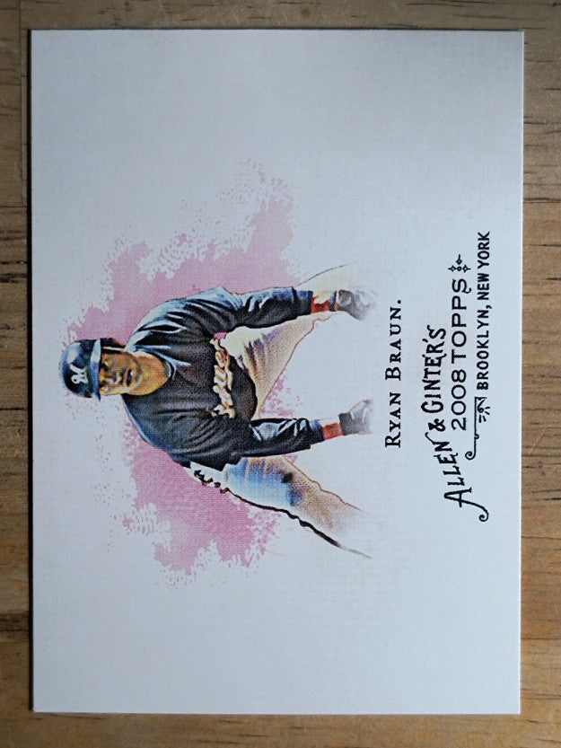 2008 Topps Allen and Ginter #180 Ryan Braun