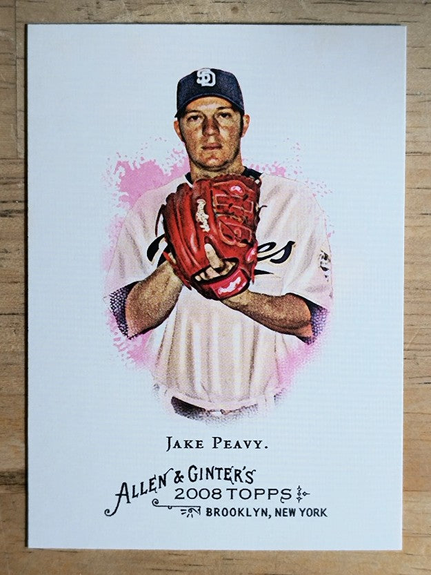2008 Topps Allen and Ginter #170 Jake Peavy