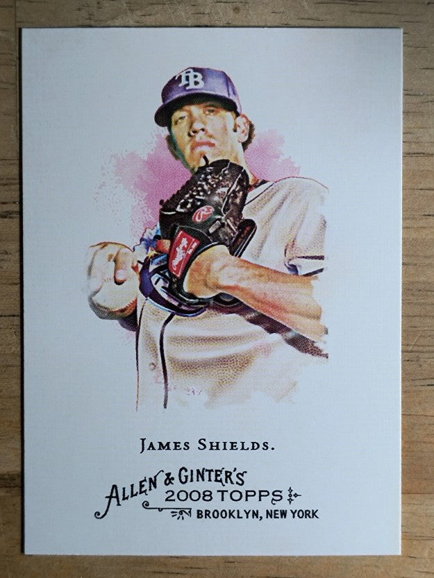 2008 Topps Allen and Ginter #159 James Shields