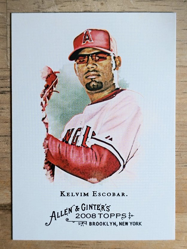 2008 Topps Allen and Ginter #86 Kelvim Escobar