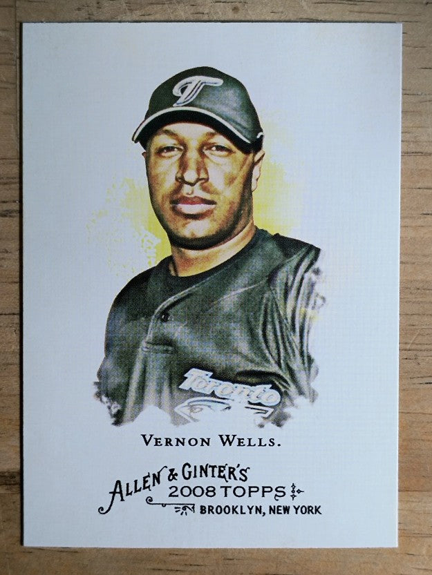 2008 Topps Allen and Ginter #81 Vernon Wells