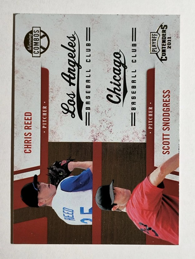 2011 Playoff Contenders Winning Combos #18 Scott Snodgress/Chris Reed