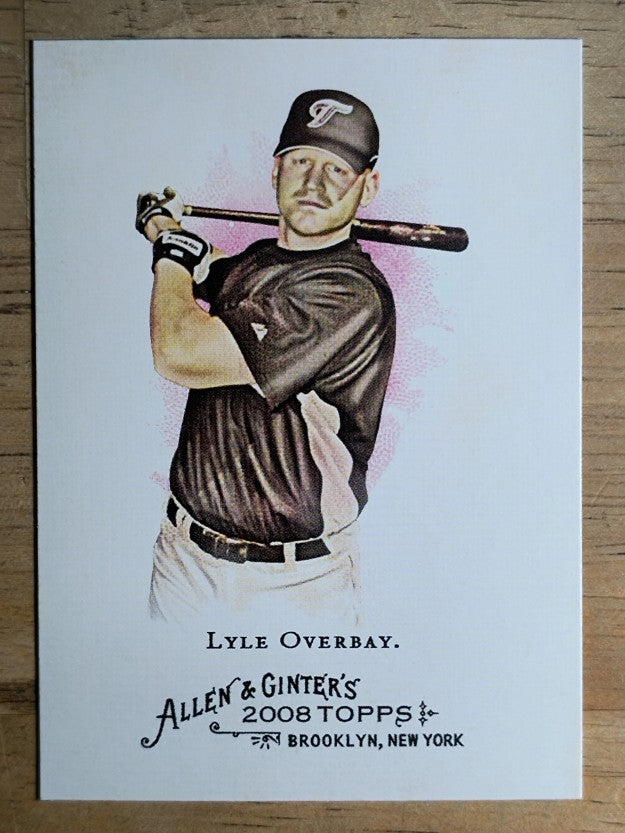 2008 Topps Allen and Ginter #152 Lyle Overbay