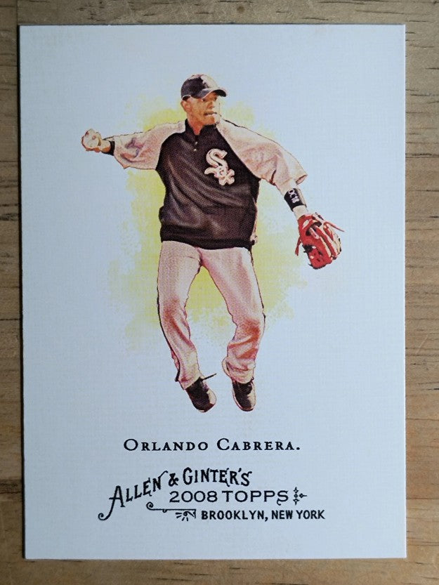 2008 Topps Allen and Ginter #151 Orlando Cabrera