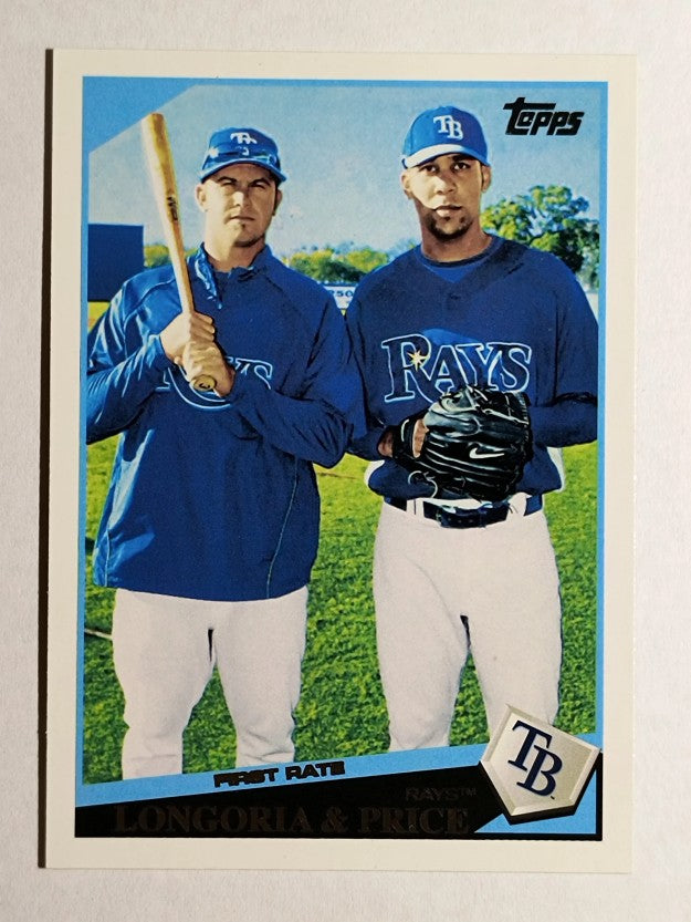 2011 Topps 60 Years of Topps #117 Evan Longoria/David Price