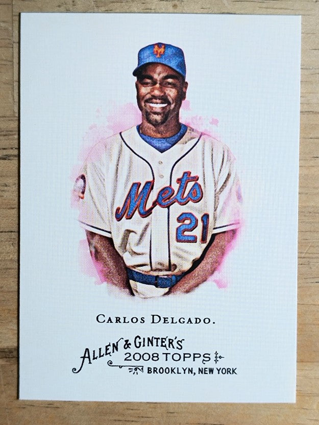 2008 Topps Allen and Ginter #52 Carlos Delgado