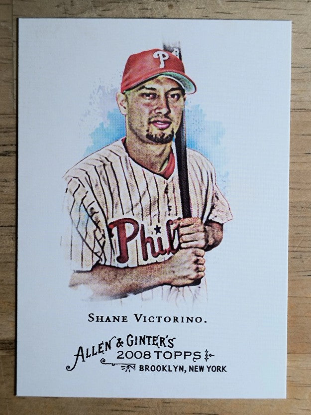2008 Topps Allen and Ginter #49 Shane Victorino