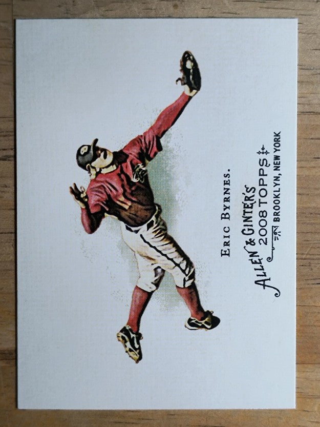 2008 Topps Allen and Ginter #35 Eric Byrnes