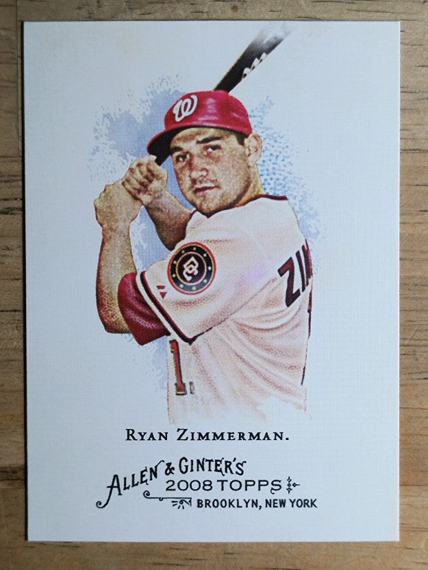 2008 Topps Allen and Ginter #31 Ryan Zimmerman