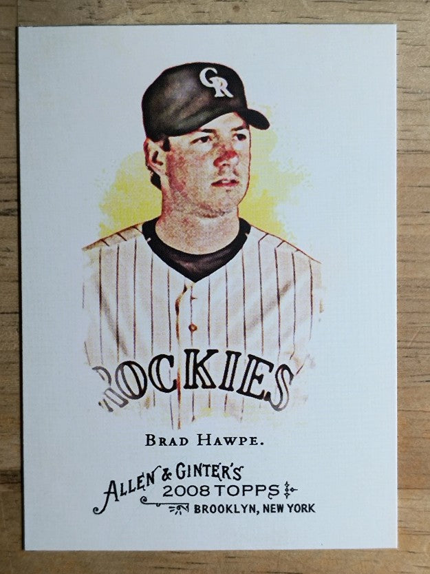 2008 Topps Allen and Ginter #27 Brad Hawpe