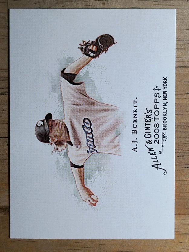 2008 Topps Allen and Ginter #23 A.J. Burnett