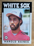 1986 Topps #755 Harold Baines
