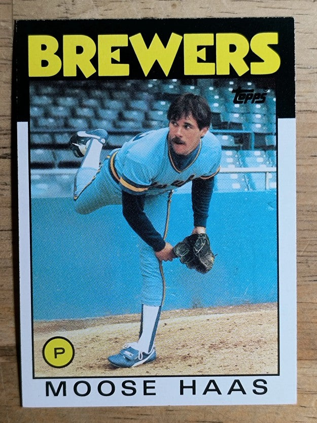 1986 Topps #759 Moose Haas
