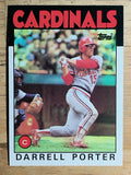 1986 Topps #757 Darrell Porter