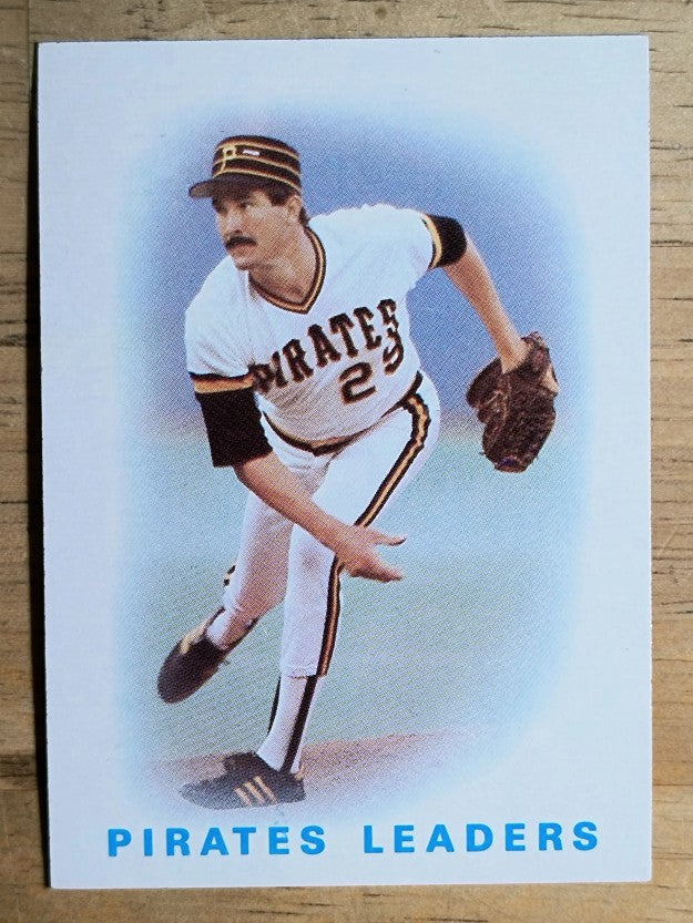 1986 Topps #756 Pirates Leaders/Rick Rhoden