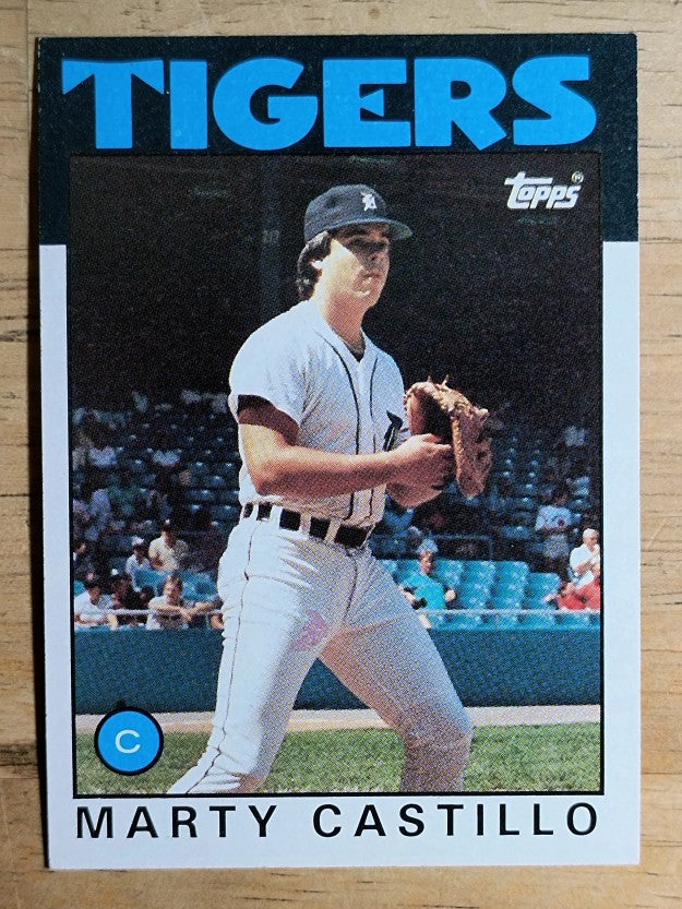 1986 Topps #788 Marty Castillo