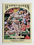 2011 Topps Gypsy Queen #328 Brett Anderson SP