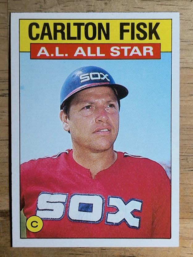1986 Topps #719 Carlton Fisk AS