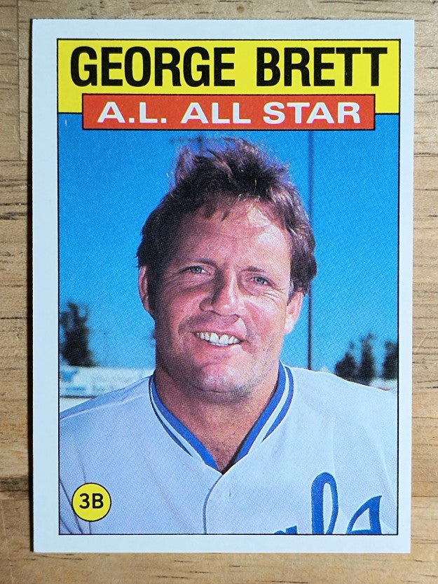 1986 Topps #714 George Brett AS