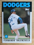 1986 Topps #630 Fernando Valenzuela