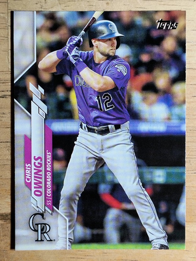 2020 Topps Update #U11 Chris Owings