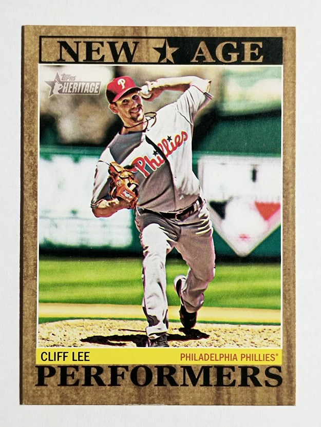 2011 Topps Heritage New Age Performers #NAP1 Cliff Lee