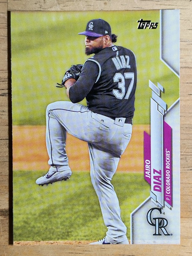 2020 Topps Update #U151 Jairo Diaz