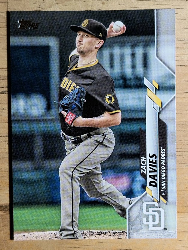 2020 Topps Update #U155 Zach Davies