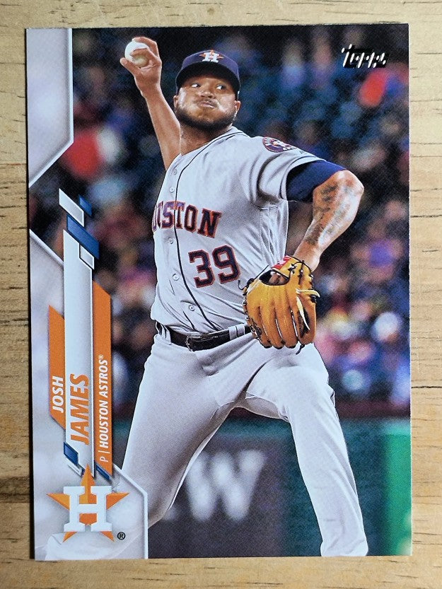 2020 Topps #512 Josh James