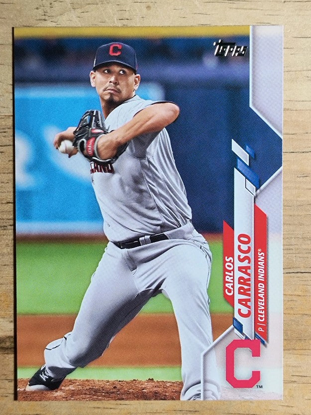 2020 Topps #384 Carlos Carrasco