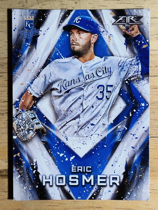 2017 Topps Fire #37 Eric Hosmer