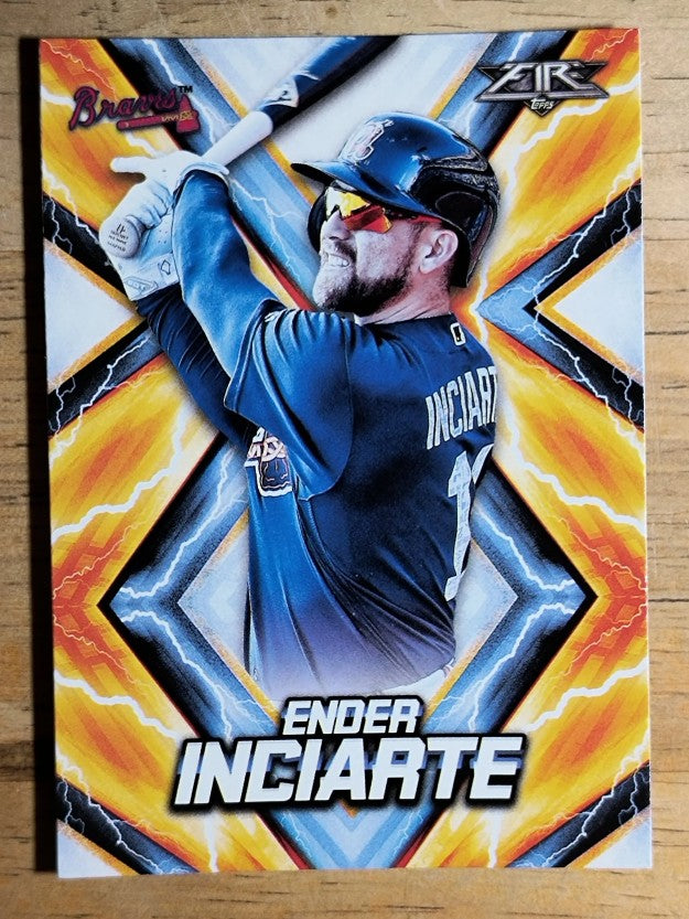2017 Topps Fire #36 Ender Inciarte