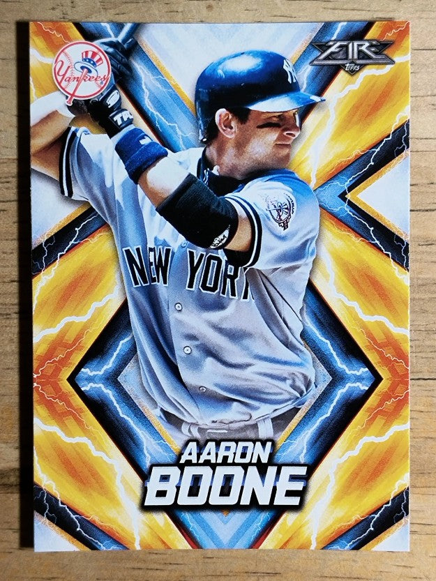 2017 Topps Fire #71 Aaron Boone