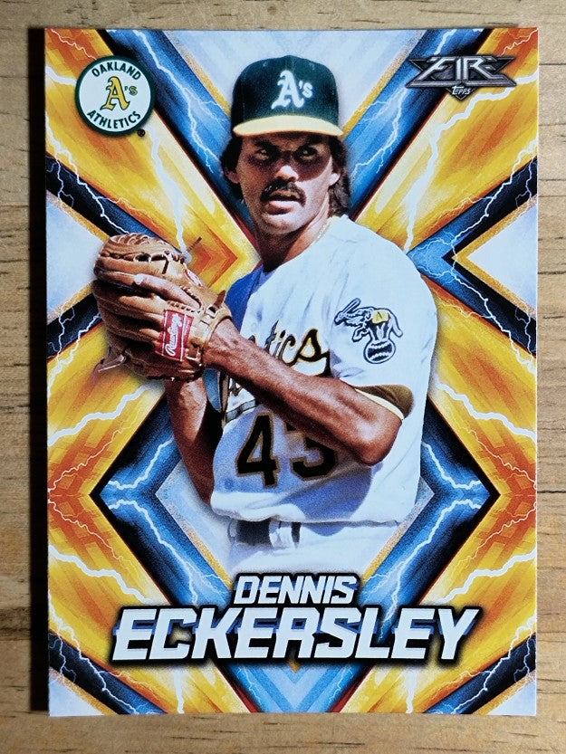 2017 Topps Fire #70 Dennis Eckersley