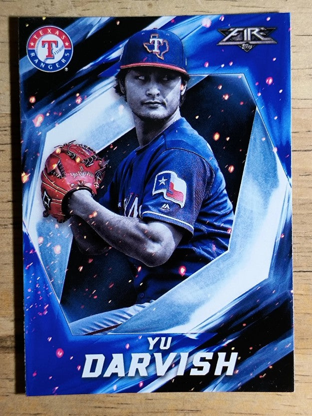 2017 Topps Fire #69 Yu Darvish
