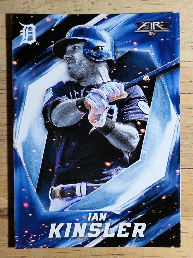 2017 Topps Fire #68 Ian Kinsler