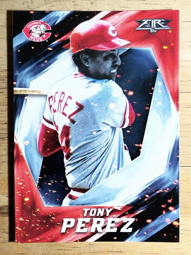 2017 Topps Fire #67 Tony Perez